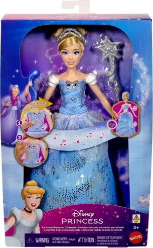 Disney Prințesa Cenușăreasa – rochie de bal magică cu lumini și sunete