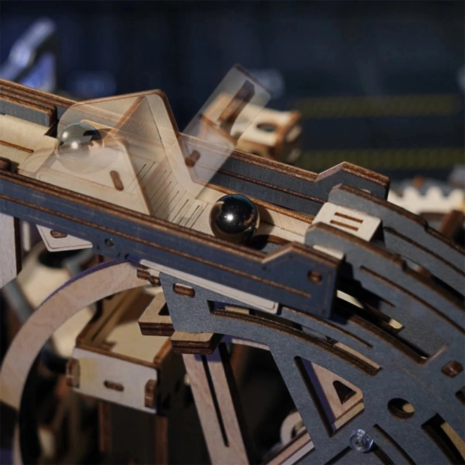 Pistă cu bile 3D Kosmodrom de la Robotime