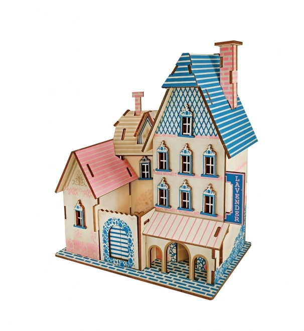 Puzzle 3D din lemn Vila Paca