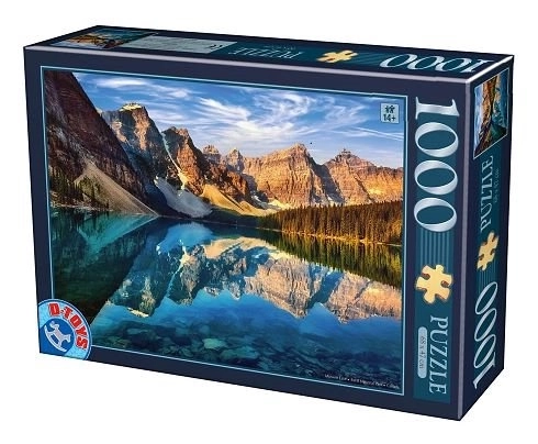 Puzzle D-TOYS Lacul Moraine, Canada 1000 piese