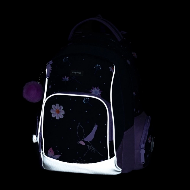 Rucsac școlar Oxy Go flori