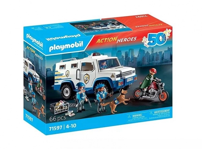 Set figurine acțiune transportor de bani