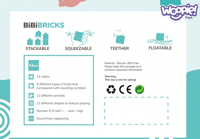 Blocuri senzoriale pentru copii de la Woopie