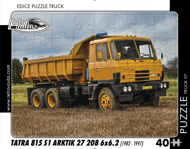 Puzzle camion Tatra 815