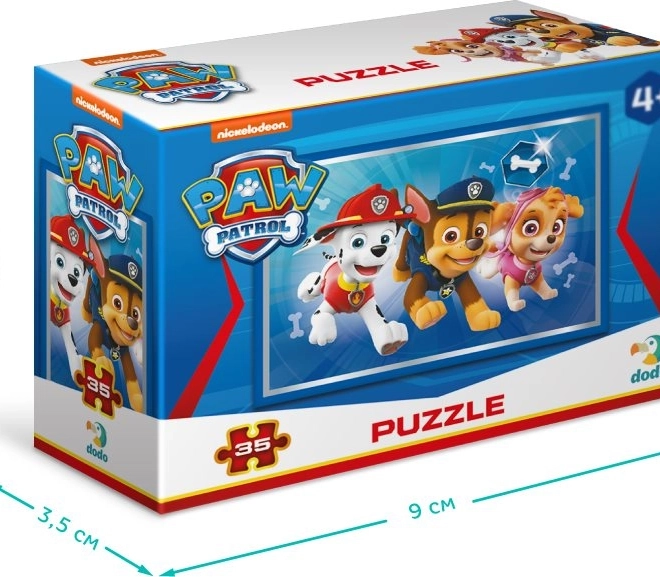 Puzzle Patrula Căţeluşilor: Echipa Puternică 35 de piese