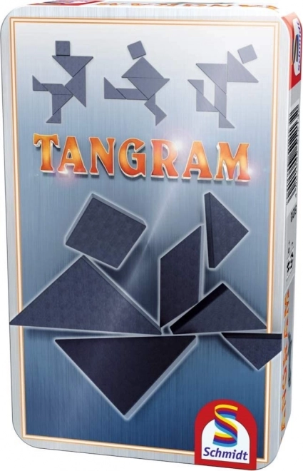 Tangram Schmidt în cutie de tablă