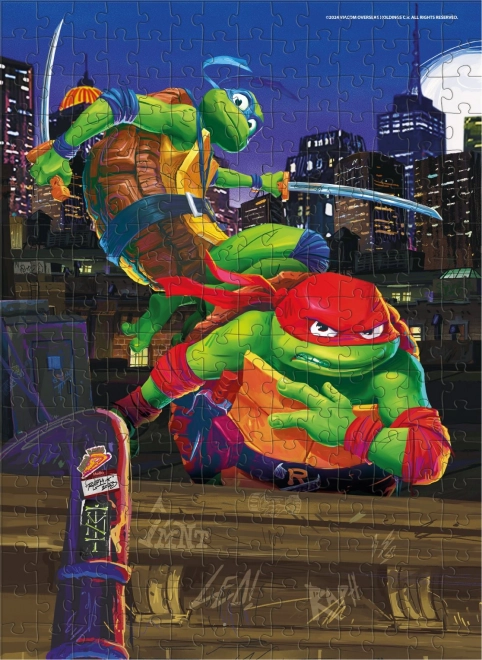 Puzzlă DODO Teen Titans: Leonardo și Rafaelo 250 de piese