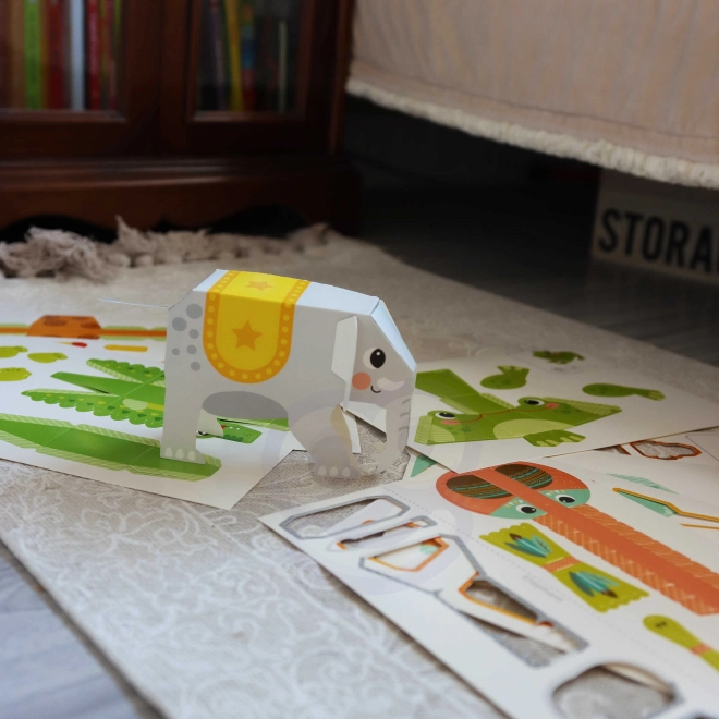 Set creativ origami 3D animale Woopie Art&Fun