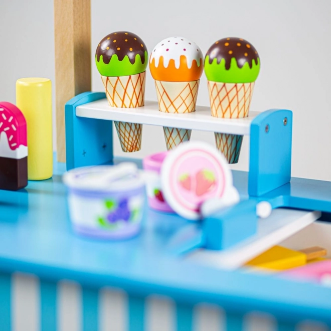 Bigjigs Toys Cărucior pentru înghețată