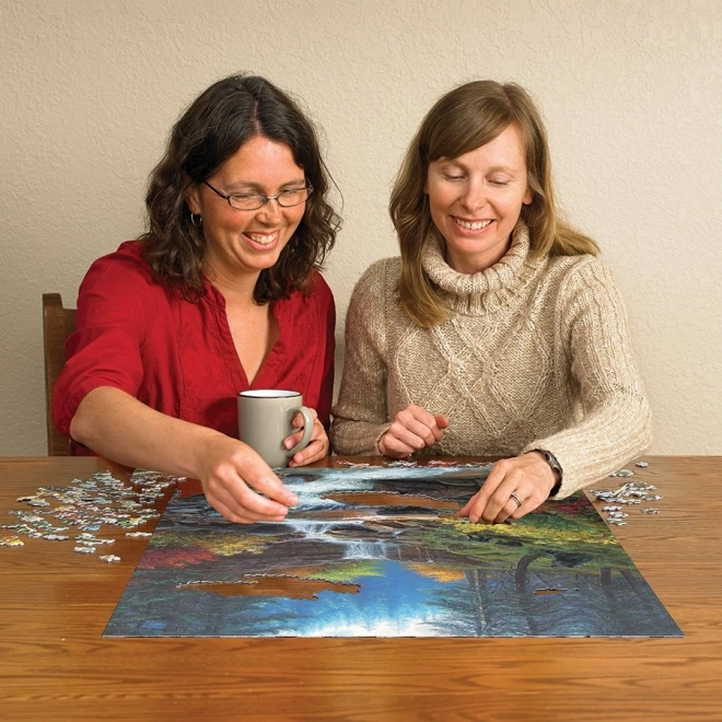Puzzel Horská Cădere de Apă 1000 Piese