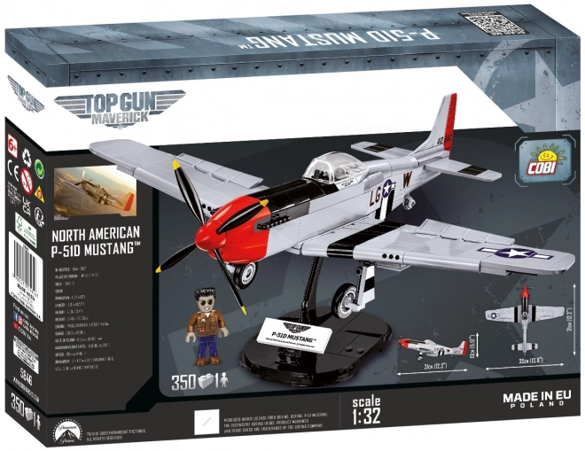 Cobi avionul P-51 Mustang din Top Gun Maverick