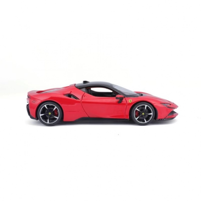 Mașina de jucărie Ferrari SF90 Stradale roșie 1:24