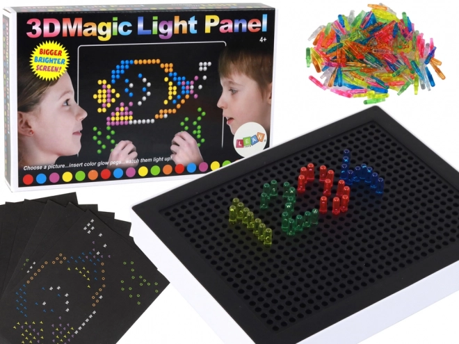 Tablă Educațională 3D Magică Iluminată