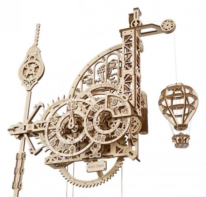 puzzle 3d aeroclock cu pendulă 320 piese