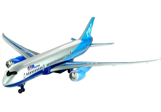 Avion jucărie cu suport, 69 cm