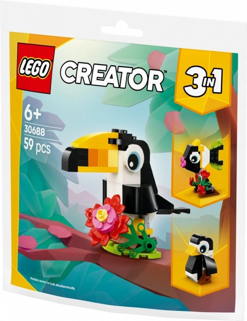 Tucan tropical 3 în 1