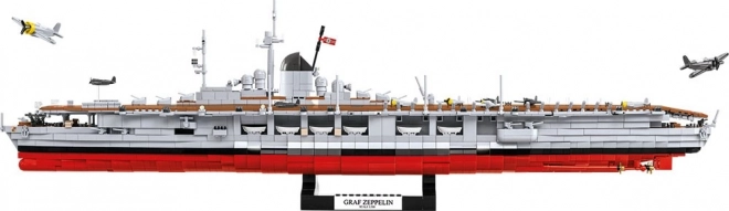 Portavion Graf Zeppelin din set de construcții COBI