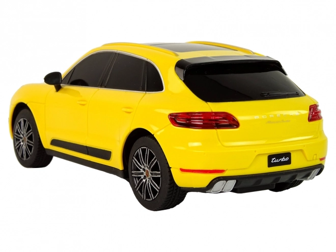 mașină R/C Porsche Macan Turbo Rastar galben