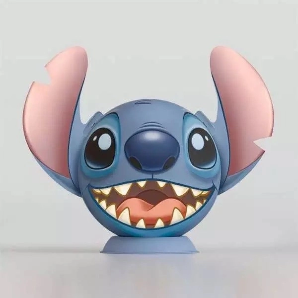 Puzzle 3D minge Disney: Stitch