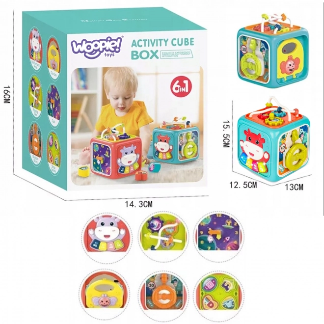 Cub senzorial educativ Woopie Montessori