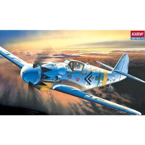 Model avion de vânătoare Messerschmitt BF 109 G pentru asamblare