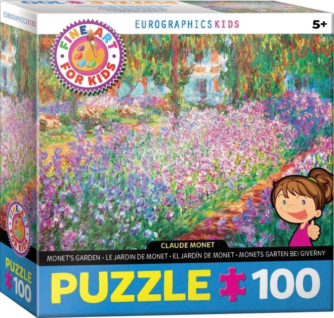 Puzzle Grădina lui Monet 100 piese