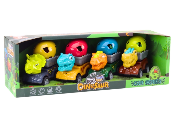 Set de 4 vehicule – distracție pentru mai mulți copii