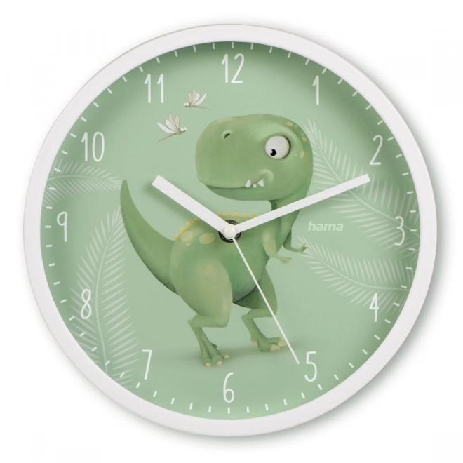Ceas de perete pentru copii Dino 25cm