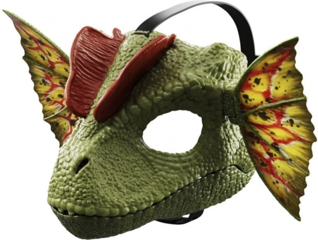 Masca Dilophosaurus din Lumea Jurasic3 cu sunete 19i efecte de apă