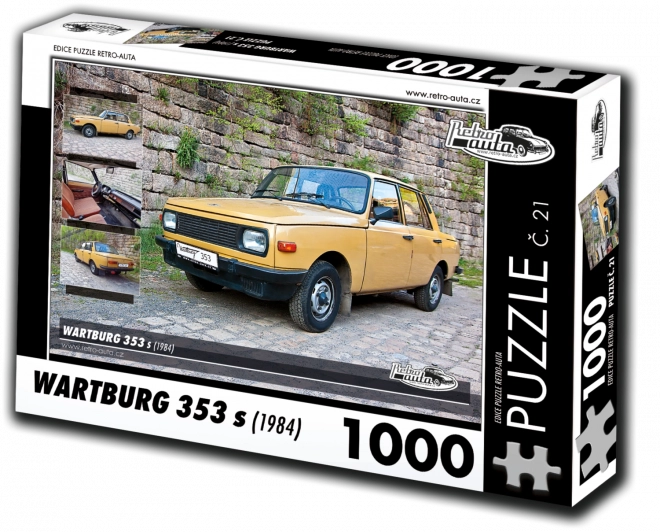 Puzzle Retro Auta Wartburg 353