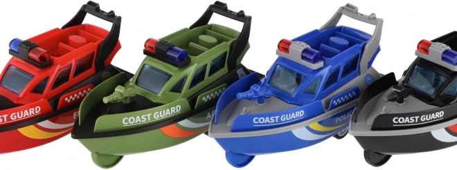 Barcă de salvare din plastic cu volantă 14 cm