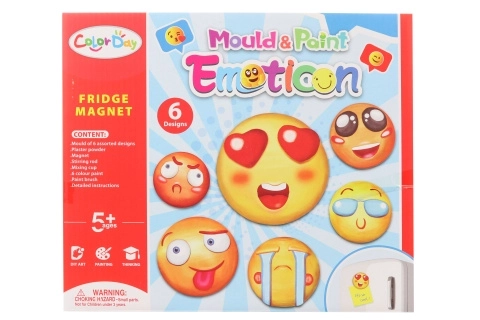 Set creativ magneți fețe zâmbitoare