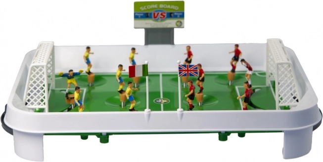 Fusbal de masă cu cÂrâit – mini joc pentru doi jucători