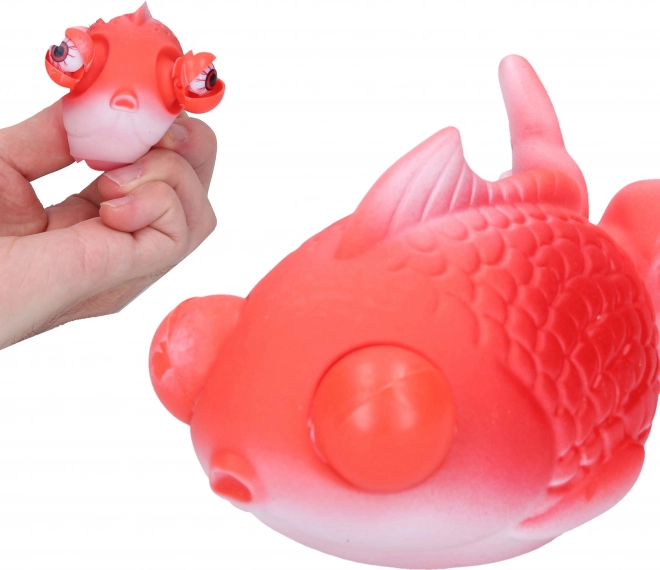 Jucărie pește de strâns 8 cm