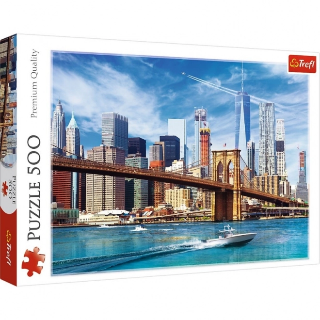 Puzzle Vedere Din New York 500 Piese