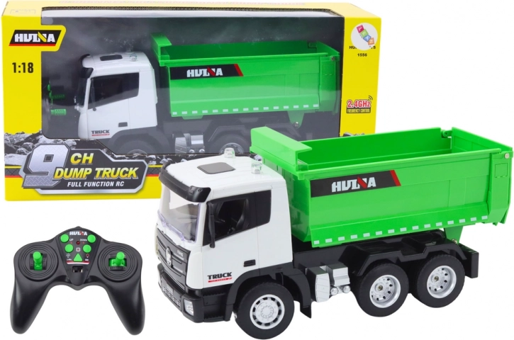 Camion verde controlat de la distanță