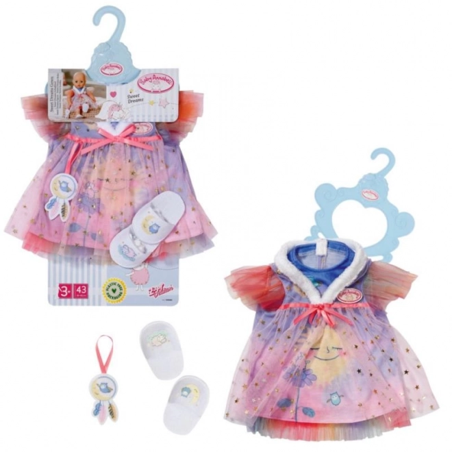Cămașă de noapte Baby Annabell Sweet Dreams, 43 cm