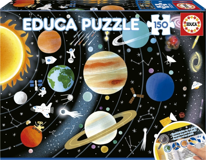 Puzzle Sistemul Solar EDUCA 150 piese