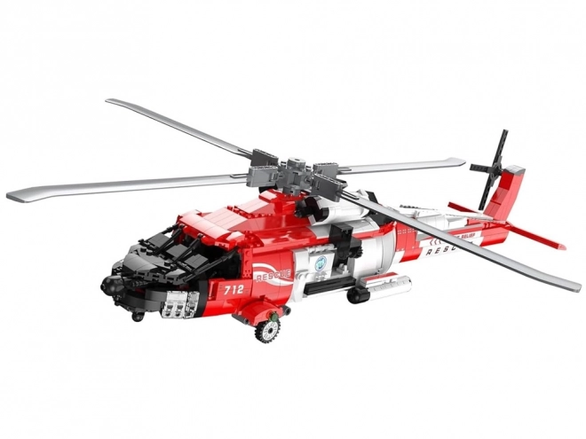 Set construcție elicopter Sikorsky HH-60J Jayhawk 1137 piese