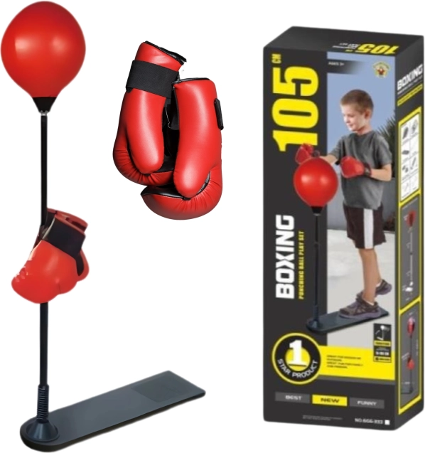 Woopie Set de Box pentru Copii cu Sac Box Ajustabil 70-105 cm