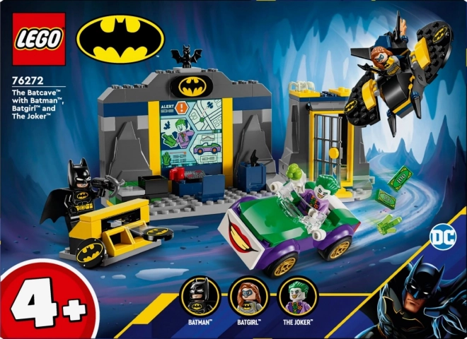 Batcave și figurine Batman, Batgirl și Joker