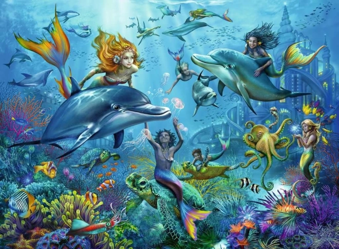 Puzzle Ravensburger Aventuri Subacvatice XXL 100 piese