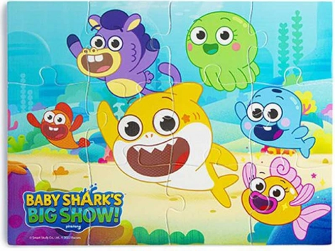 puzzle de baie Baby Shark