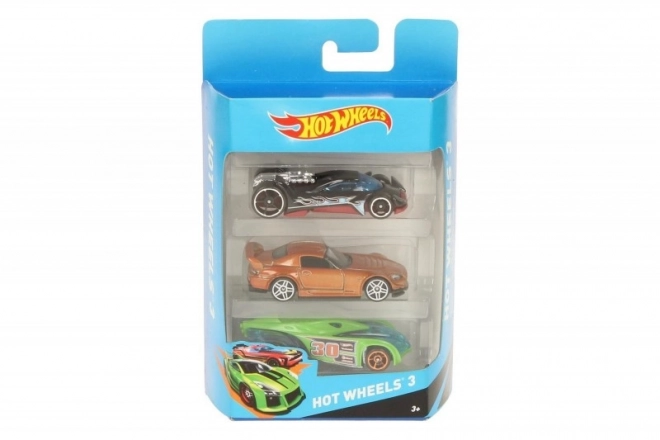 Set 3 mașinuțe Angličák Hot Wheels