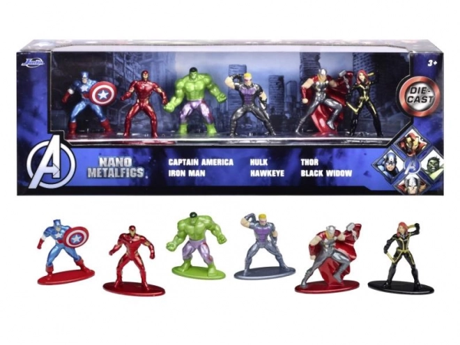 Set figurine metalice Avengers