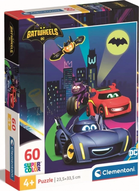 Puzzle Batwheels 60 de Piese Clementoni