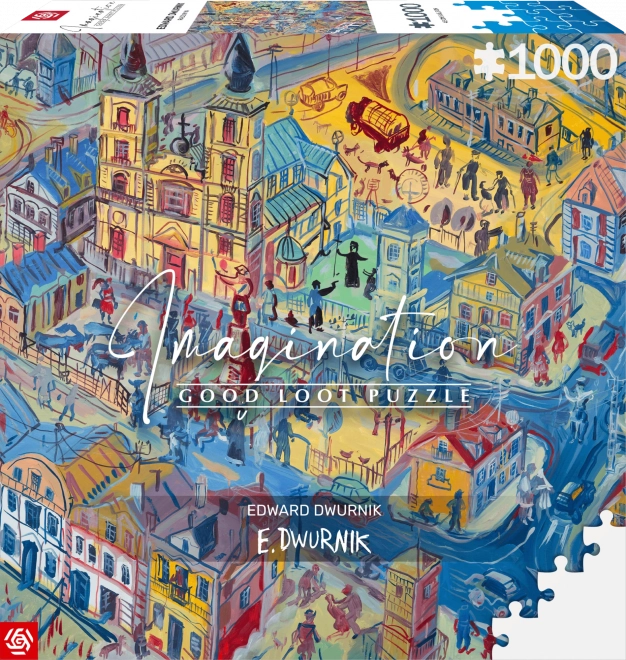 Puzzle de imaginație Edward Dwurnik - Radzymin 1000 piese