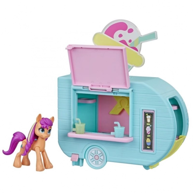 My little pony Sunny și camionul de smoothie-uri