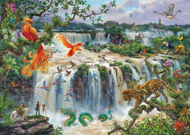 Puzzle RAVENSBURGER cascade fantastice Iguaçu 1000 piese