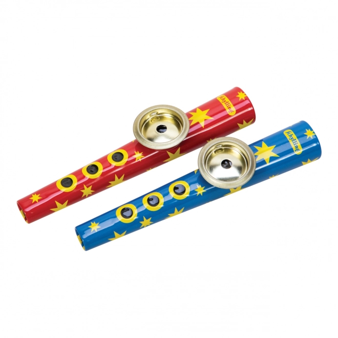 Kazoo din metal clasic de la Schylling - albastru